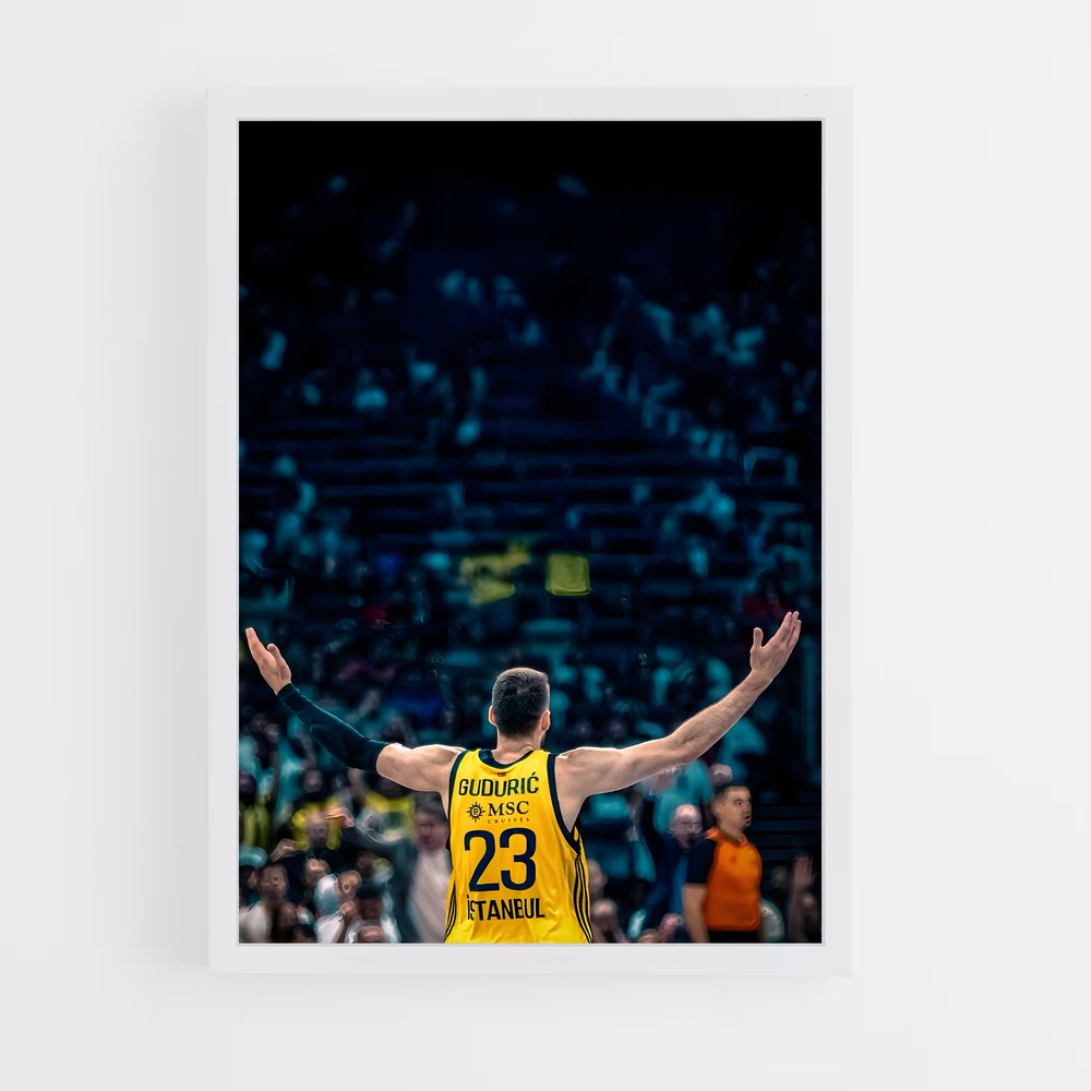 Poster Fenerbahce de basketball (vue 3)